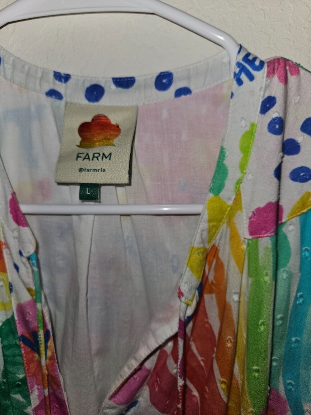 Farm Rio mini dress size Large - Picture 3 of 4